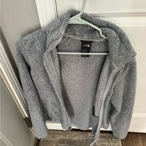 Northface fur jacket small